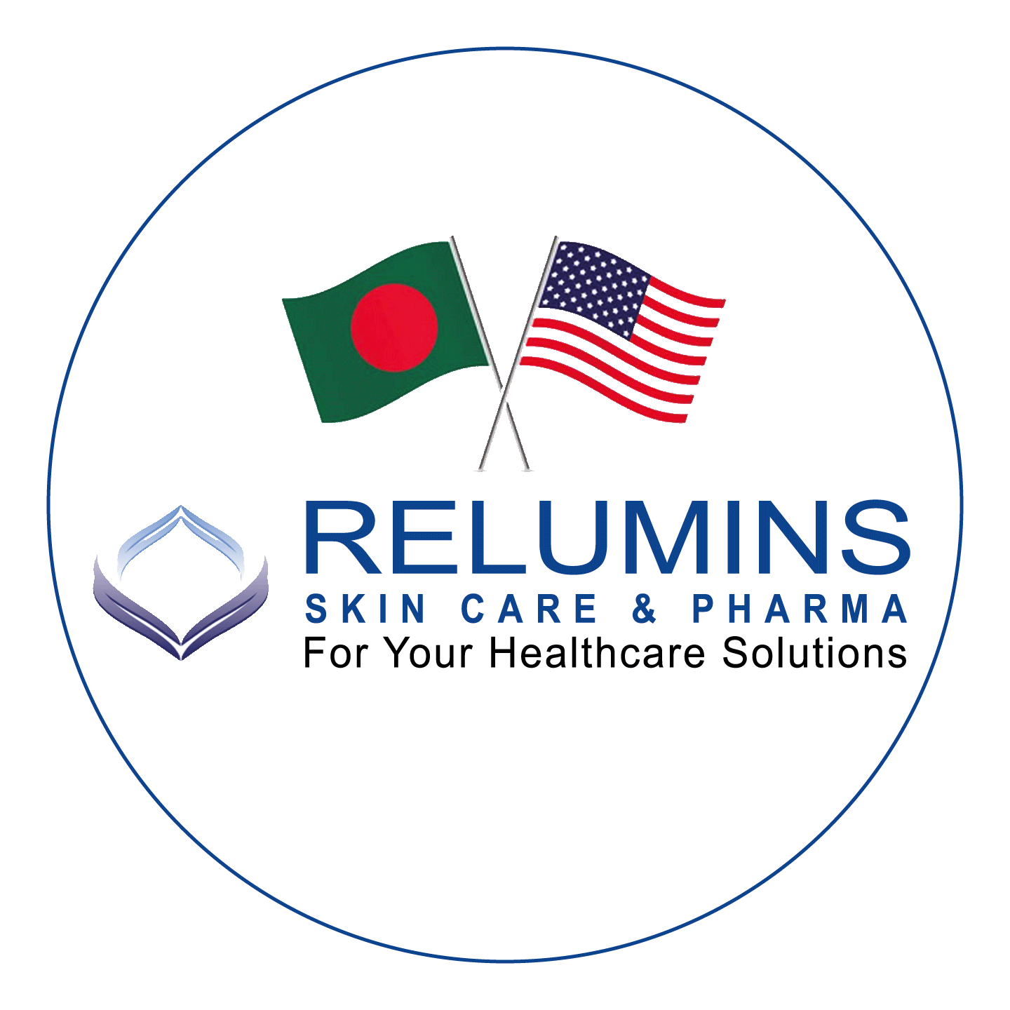 Relumins Skin Care and Pharma logo